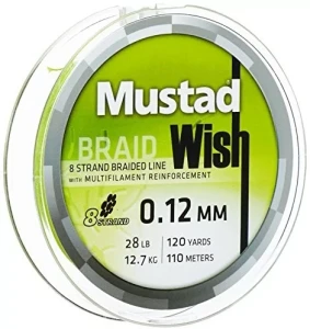 Plecionka MUSTAD Wish 0,10mm 10,5kg