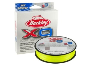 Plecionka Berkley X9 0,43mm 150m Flame Green Dzięwięciosplotowa