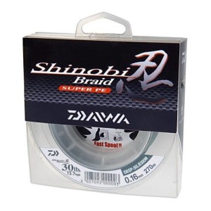 Plecionka Daiwa Shinobi Braid zielona 0,18mm 135m