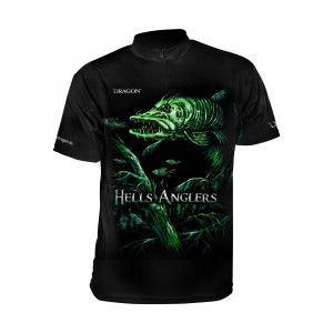 T-Shirt Dragon Hells Anglers SZCZUPAK 2XL
