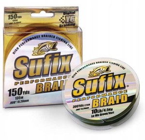 PLECIONKA SUFIX PERFORMANCE 135m 0,16mm 6,8kg green