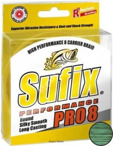 PLECIONKA SUFIX PERFORMANCE PRO8 135m 0,24mm 19,5kg green 