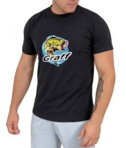 T-shirt z motywem sandacza GRAFF 2 XL