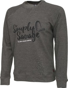 Koszulka Simply Savage Sweater Melange Grey L