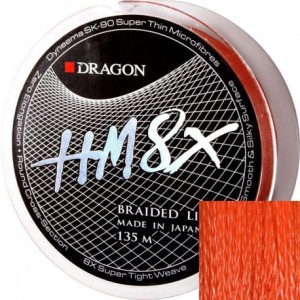PLECIONKA HM8X 0,21mm 25,2kg 135m ORANGE 