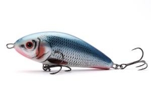 SALMO WOBLER FATSO FLOATING 10cm - BLEEDING BLUE SHAD