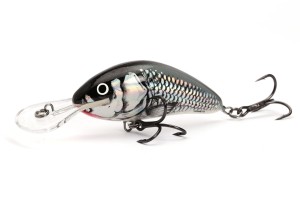 WOBLER SALMO Hornet Floating 6cm- HOLOGRAPHIC GREY SHINER