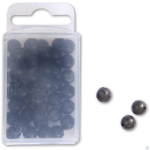 Koraliki gumowe Black Cat Shock 10 szt 