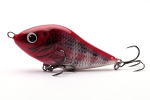 SALMO WOBLER SLIDER SINKING 10cm - RED HEAD STRIPER