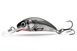 SALMO WOBLER HORNET SINKING 2,5cm- HOLOGRAPHIC GREY SHINER
