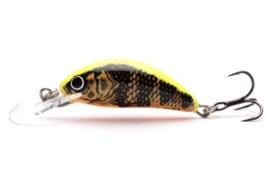 SALMO WOBLER HORNET FLOATING 3,5cm- GOLD FLUO PERCH