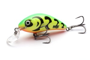 SALMO WOBLER RATTLIN HORNET SHALLOW 4,5cm-GREEN TIGER