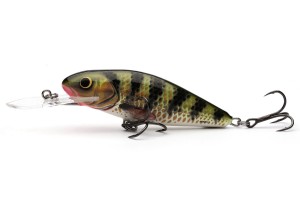 SALMO WOBLER PERCH DEEP RUNNER 8cm- HOLOGRAPHIC PERCH