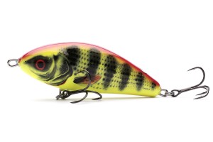 SALMO WOBLER FATSO FLOATING 10cm - BRIGHT PERCH