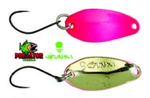 Gunki Slide 2.8g Spoon - Pink / Gold