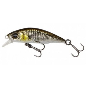 Wobler Savage Gear 3D Sticklebait Twitch 4.5cm 4g tonący AYU GREEN SILVER 