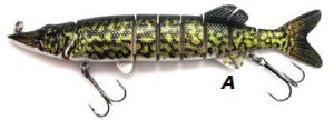 Jaxon, Wobler Atract Multi-Parts XMP-I, tonący 20 cm A