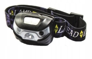 Mistrall latarka czołowa z czujnikiem 