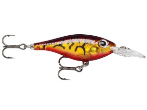 WOBLER Rapala ULTRA LIGHT SHAD 4CM Silver Purple GATU