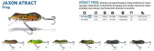 WOBLER ATRACT FROG 4,5CM JAXON 045E