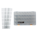 PUDEŁKO NA PRZYNĘTY SAVAGE GEAR LUREBOX SMOKE 6B | 36 X 22.5 X 5CM