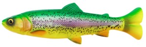 PRZYNĘTA SAVAGE GEAR 4D LINE THRU PULSE TAIL TROUT 16CM 51G SLOW SINKING - FIRETROUT