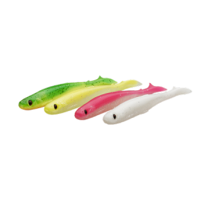 Zestaw gum Savage Gear Slender Scoop Shad 11cm 7g Dark Water Mix 4 szt.