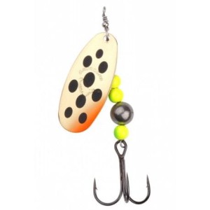 Błystka Savage Gear Caviar Spinner Rozm.2/6g, Fluo Orange&Silver