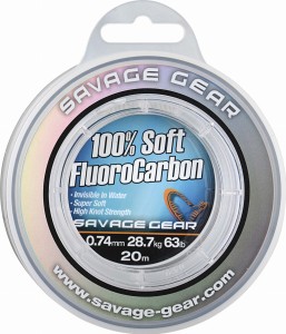 Savage Gear Soft Fluoro Carbon 0.81mm 15m 33kg 73lb