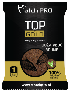 Zanęta MatchPro Top Gold Duża Płoć Brune 1kg