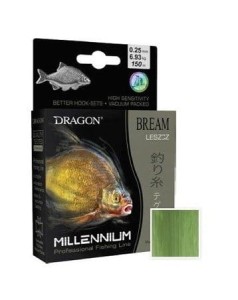 ŻYŁKA MILLENIUM / MADE IN JAPAN LESZCZ 125M 0.28 MM/8.54 KG ZIELONA DRAGON  