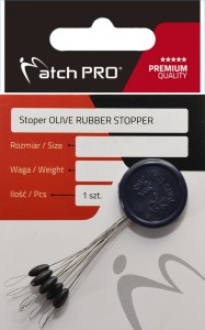 Stoper OLIVE RUBBER STOPPER Matchpro rozmiar.M