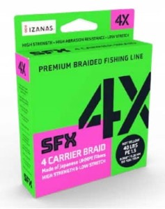 Sufix SFX 4x Lo Vis Green Braid 275m 0.185mm 