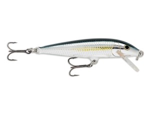 Wobler Rapala Original 5cm 3g Floating - ALB / Bleak