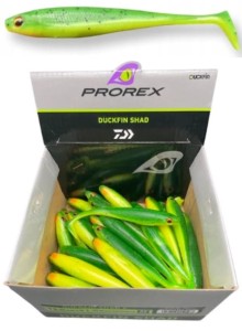 Guma Daiwa Duckfin Shad 13cm-Green Chartreuse