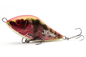 WOBLER SLIDER SINKING 10cm - HOLO RED PERCH - SALMO - EDYCJA LIMITOWANA