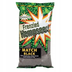 Zanęta Dynamite Baits Hempseed Groundbait Match Black 1kg