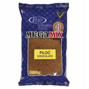 Zanęta Lorpio Mega Mix Płoć Chocolate 3kg