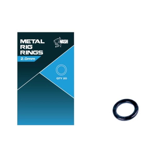 Kółka Nash Metal Rig Rings 3,0mm