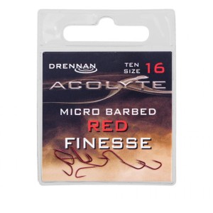 Haczyki Drennan Acolyte Red Finesse - r. 20