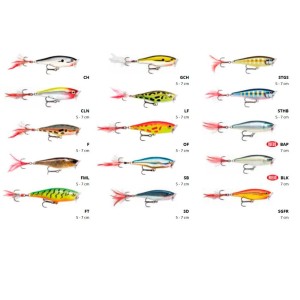 Wobler Rapala SKITTER POP 5cm STHB
