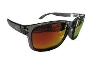 Okulary WE SEABASS BLK CR RED GL