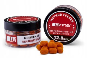 Kulki Diffusion Pop Up Wędzony Łosoś 8mm 20g Winner