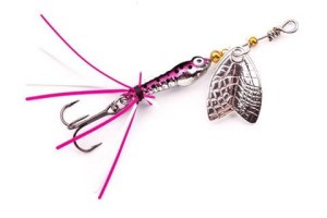 Błystka obrotowa SPRO LARVA MAYFLY MICRO 5cm/4g- Rainbow Trout
