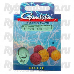 Haczyk Gamakatsu 3513F Karp Broszura Boilie 20cm №2 d0.25LBS