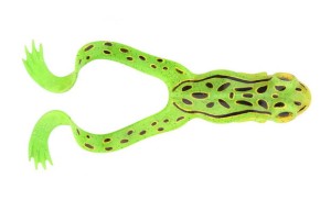 Przynęta gumowa SPRO IRIS THE FROG 10cm - FLUO GREEN 