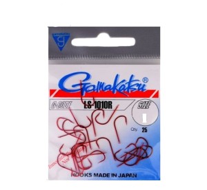 HACZYKI GAMA LS-1010R HOOKS RED #14