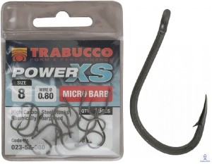 Haczyki Trabucco Power XS / No 10 / 15 szt / z oczkiem 