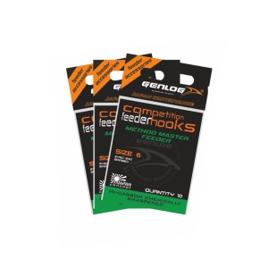 Haczyki Genlog Competition Method Master Feeder rozmiar 12