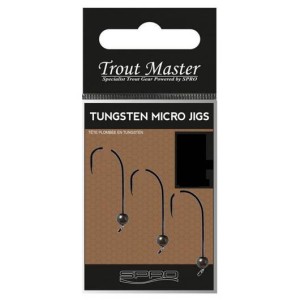 SPRO Tungsten Micro jigs 0,5g #4 3szt UV 